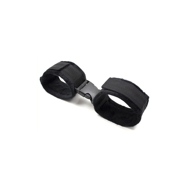 Generique  Menottes de poignets Buckle noir